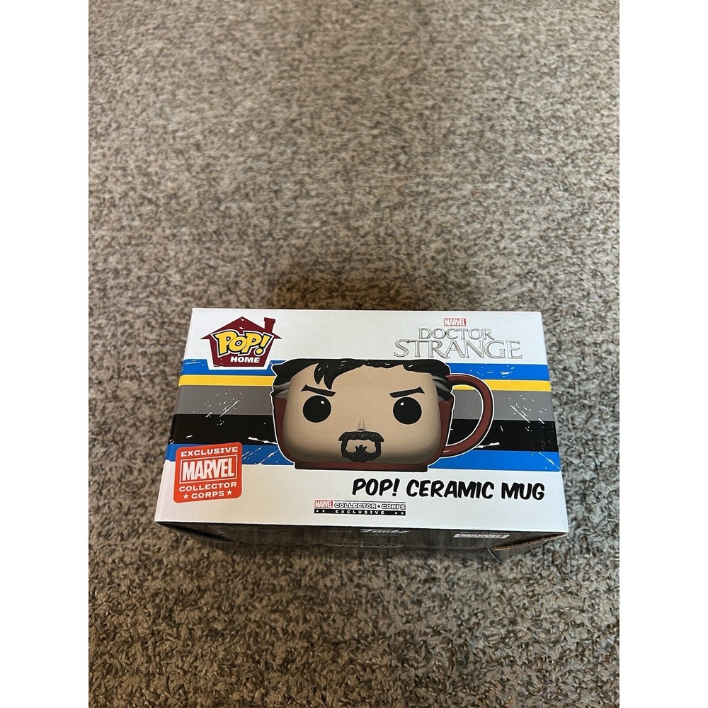 Funko Pop Home Marvel Doctor Strange Ceramic Mug Collector Corps Exclusive‎ NEW